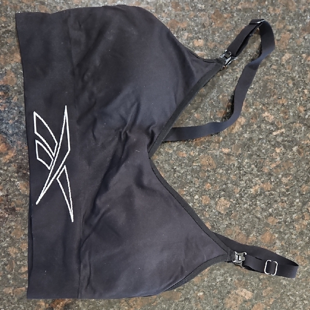 Reebok Black Sports Bra
